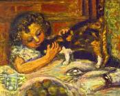 皮耶 勃纳尔 : Little Girl with a Cat